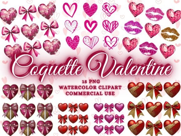 Download Coquette Valentine Png Valentine Clipart - Clipart Collection