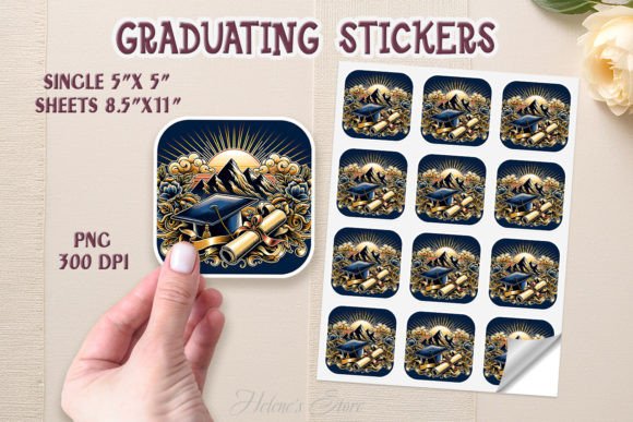 Download Graduation Sticker Sheet Printable Png - Printable png Collection