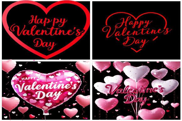 Download Happy Valentine's Day Designs Clipart - Clipart Collection