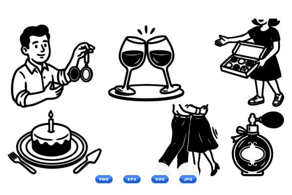 Download Retro Romance Clipart Collection - Clipart Collection
