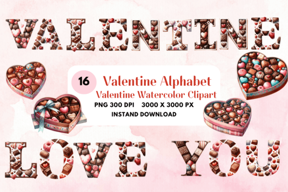 Download Valentine Alphabet X Valentine Clipart - Clipart Collection