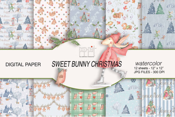 Download Sweet Bunny Christmas - Christmas Collection