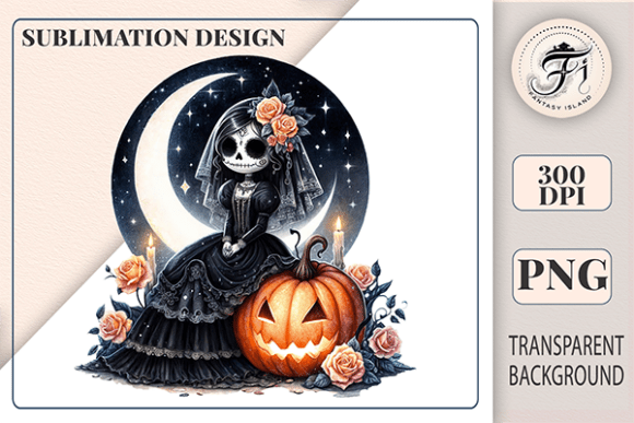 Download Gothic Skeleton Girl Clipart | Halloween - Clipart Collection