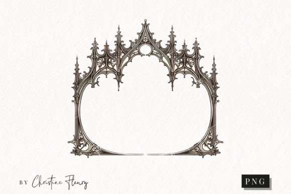 Download Vintage Gothic Frame Clipart | Halloween - Clipart Collection