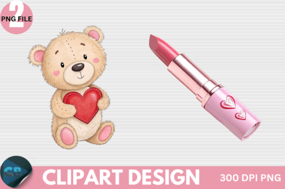 Download Retro Pink Valentine Clipart PNG - Clipart Collection