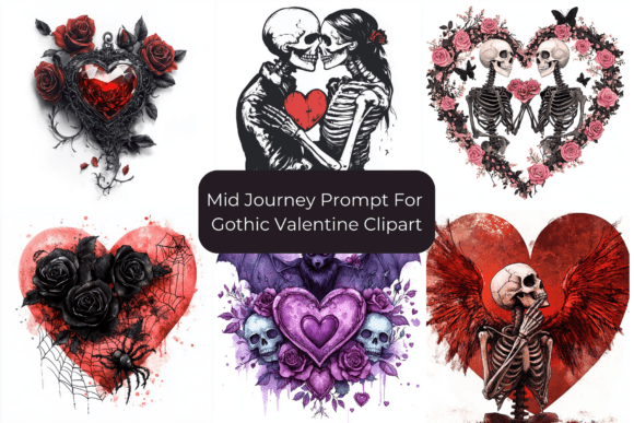 Download Prompt for Gothic Valentine Clipart - Clipart Collection