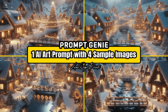Download Christmas Village Prompt Guide PNG Pack - Christmas Collection