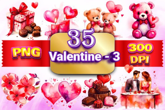 Download Valentine Clipart Bundle 3 - Clipart Collection