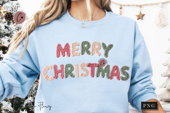 Download Merry Christmas Latch Hook Crochet PNG - Christmas Collection