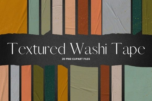Download Boho Colourful Washi Tape Clipart - Clipart Collection
