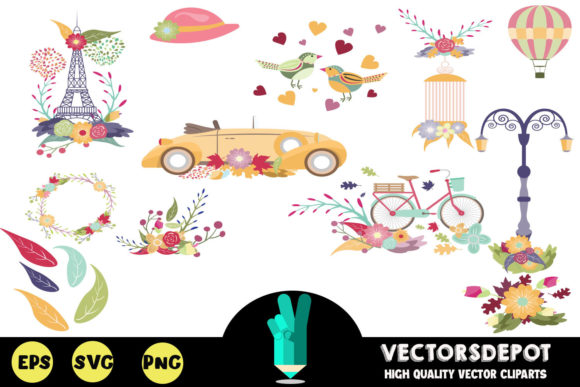 Download Paris Love for Autumn Clipart - Clipart Collection