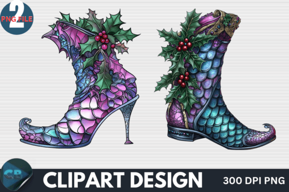 Download Mysterious Gothic Christmas Clipart PNG - Christmas Collection