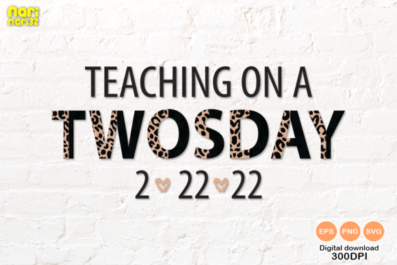 Download Teaching on a Twosday 2-22-22 Clipart - Clipart Collection