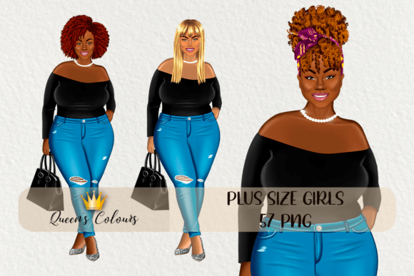 Download Plus Size Clipart, Plus Size Girls - Clipart Collection