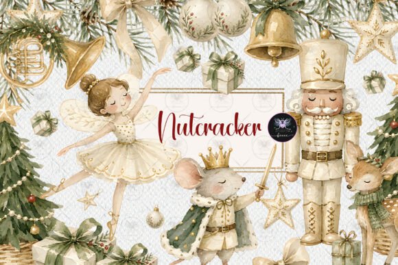 Download Nutcracker Ballet Christmas Clipart - Premium Resources