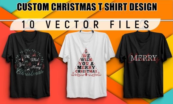 Download Stylish Christmas Tshirt Bundle - Christmas Collection